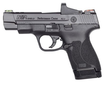 Smith & Wesson M&P Performance Center Shield Optic Package M2.0 9mm, 4" Barrel, Black, Red Dot Sight, 7rd