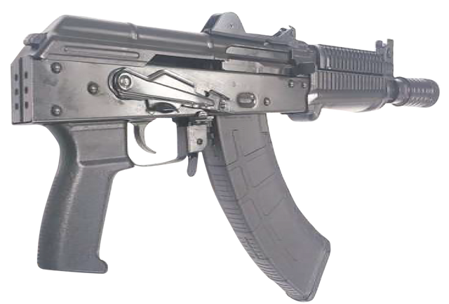 Riley Defense RAK10 Krink AK47 Pistol 7.62x39mm, 8.50" Black Nitride Threaded Barrel, Black Oxide Frame, Black Polymer Grip, 30rd