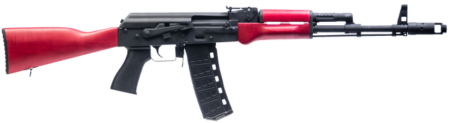 Century AK74 BFT556 Core 5.56x45mm, 16.5" Threaded Barrel, Russian Red Maple Furniture, Black Rec, 30rd