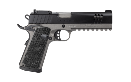 Girsan MC1911S Influencer X 10mm, 5" Barrel, Tungsten Frame, Black Slide/Grip, Optic Ready, 9rd