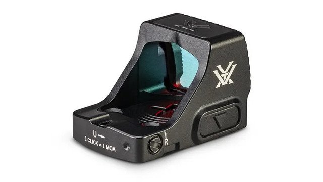 HK CC9 Optic Package 9mm 3.32" Barrel, DLC Black Finish, Front Tritium Sight, Vortex Defender CCW Red Dot Sight, 2 x10rd Mags - Image 3