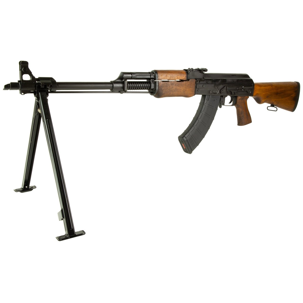 Zastava M72 RPK 7.62x39mm, 21" Barrel, Black Rec, Wood Furniture, Bipod, 30rd - Image 3